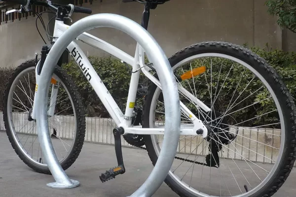 carbon-steel-circle-bike-rack